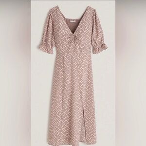 Abercrombie & Fitch Polka Dot Midi Dress